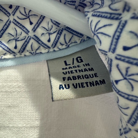 Tommy Bahama Barbados Breeze Playa Plaid Stretch-Linen Long-Sleeve Shirt - Picture 5 of 6